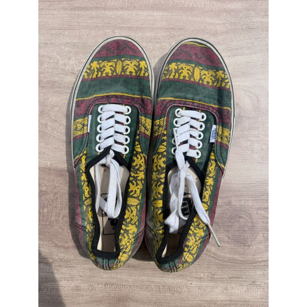 Vans Van Doren Rasta Floral Sneakers Men’s 6.5 Women’s 8